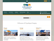 Tablet Screenshot of copenhagencamping.dk